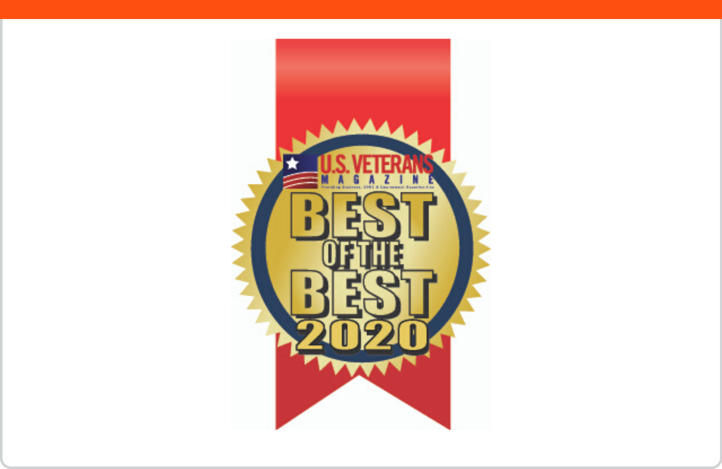 Military Friendly Company 2019 Award