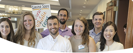 Our MBA graduates enjoying some time together.