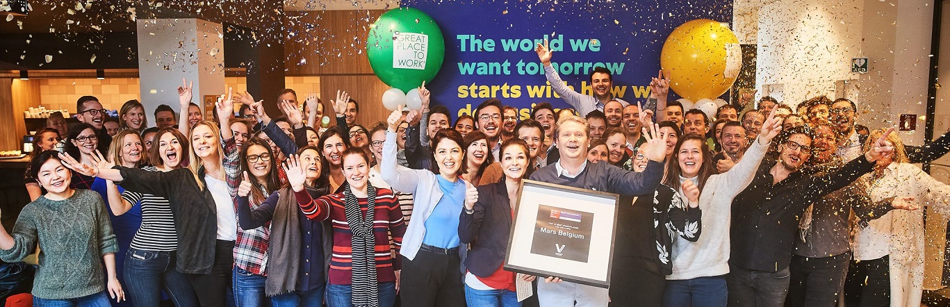 Mars Belgium Great Place to Work 2019
