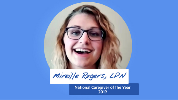 Mireille "Rei" Rogers, LPN, tells us why she loves working in home care in this short video clip..